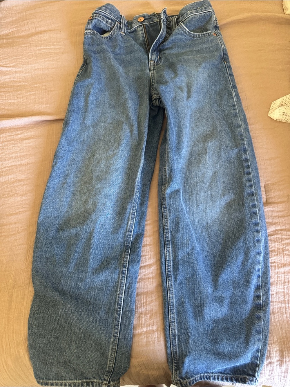 Gap Barrel High Rise Petite Jeans